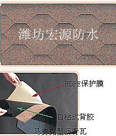 馬賽克型瀝青瓦