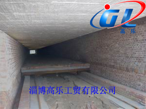 頁巖磚窯加熱段陶瓷纖維吊頂模塊