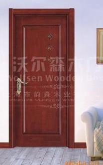 浙江沃爾森門業(yè)有限公司/復合門烤漆門貼皮模壓實木門