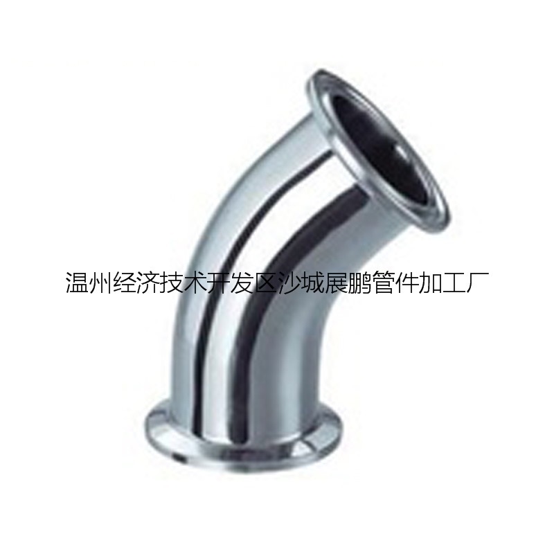 供應(yīng)衛(wèi)生級不銹鋼快裝彎頭
