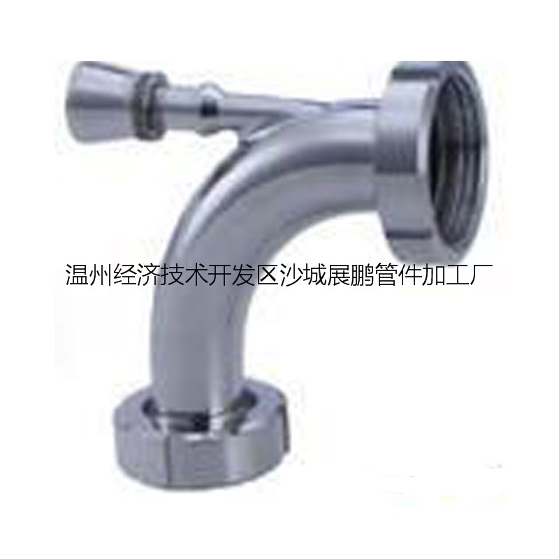 供應(yīng)衛(wèi)生級不銹鋼取樣彎頭