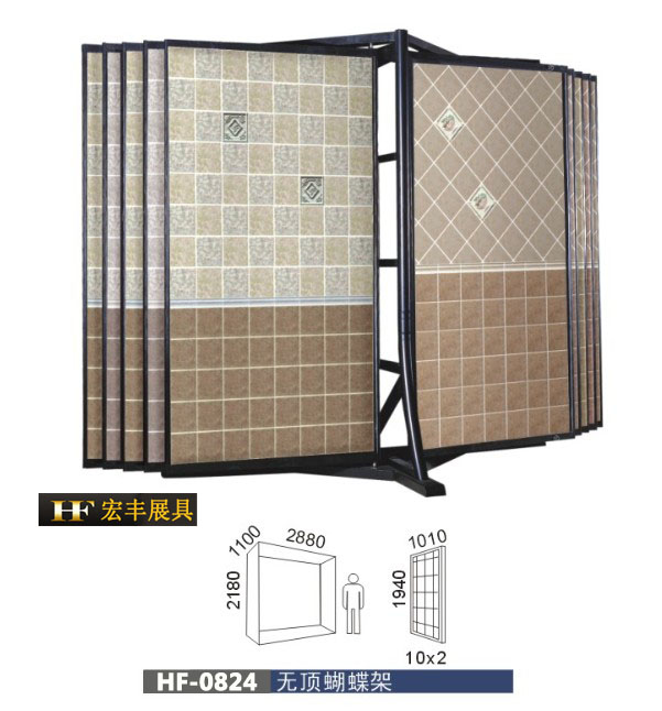 馬賽克展示架，瓷磚展架