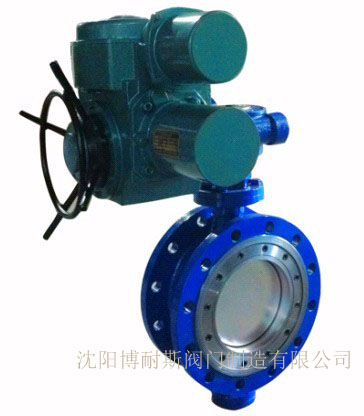 電動(dòng)蝶閥，三偏心多層次硬密封電動(dòng)蝶閥