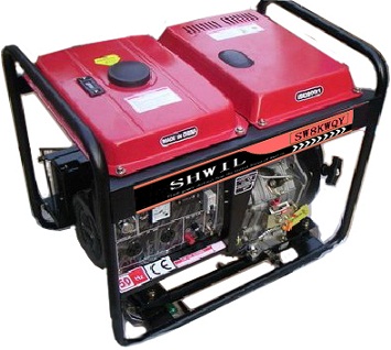 四線(xiàn)8kw汽油發(fā)電機(jī)