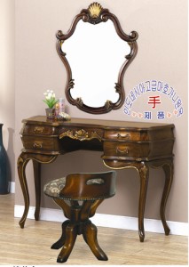韓國(guó)進(jìn)口桃花芯木YERAM家具--梳妝臺(tái)3