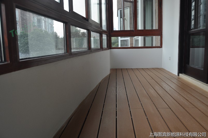 Toobin圖賓陽臺地板案例（上海金色維也納）
