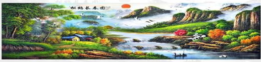 松鶴長壽圖