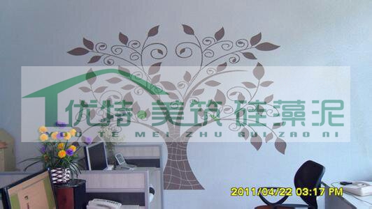 臥室床頭背景墻零污染用優(yōu)特美筑！