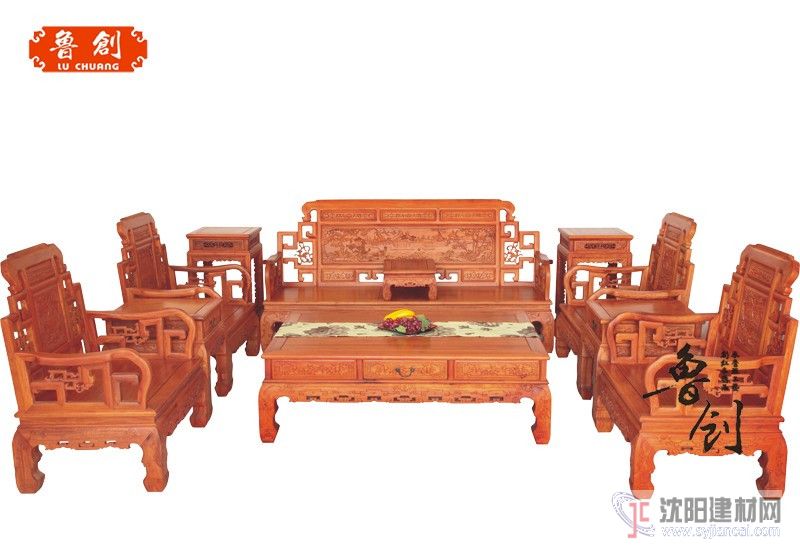 六合同春沙發(fā)廠家直銷(xiāo)花梨木紅木家具、東陽(yáng)木雕