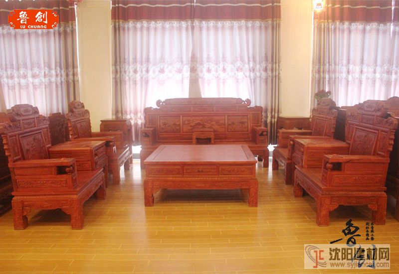 紅木家具價(jià)格   金玉滿堂沙發(fā)十件套   緬甸花梨