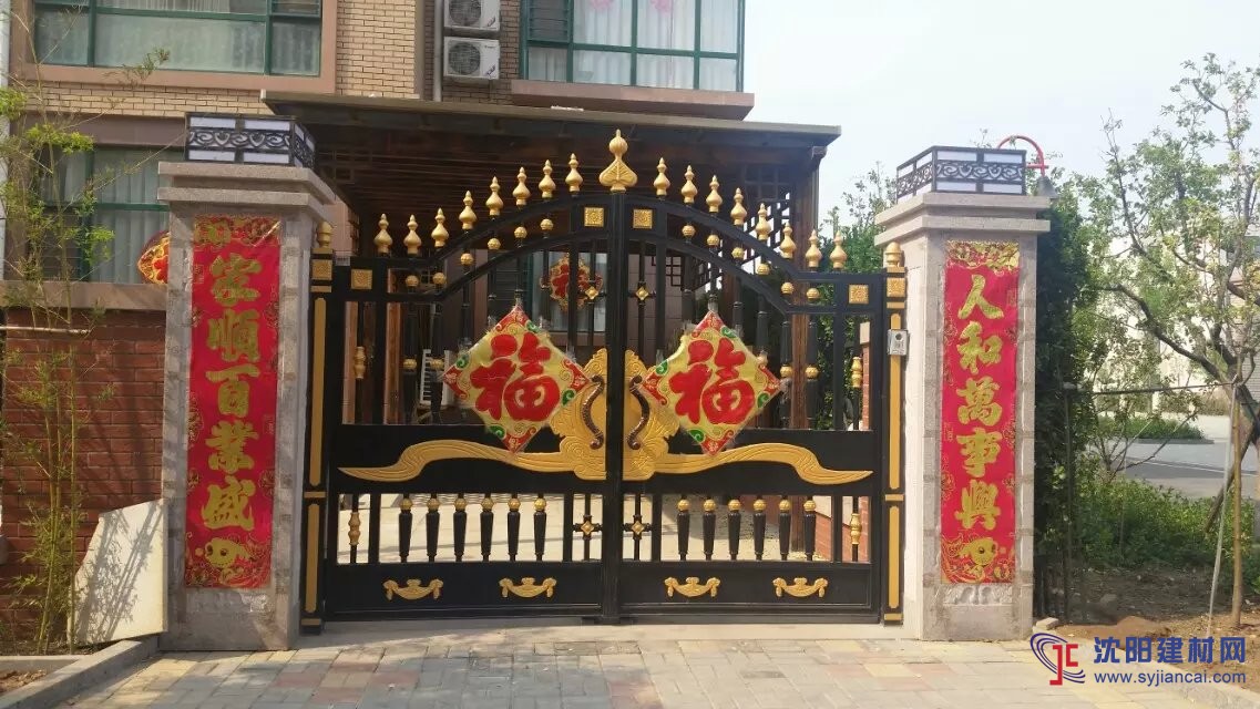 瓦房店鑄鋁大門