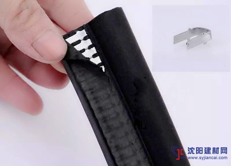 鋼絲背門(mén)密封條汽車(chē)鋼絲骨架密封條機(jī)柜密封條圖樣定做