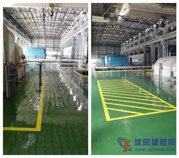 沈陽熱電發(fā)電機組地坪工程