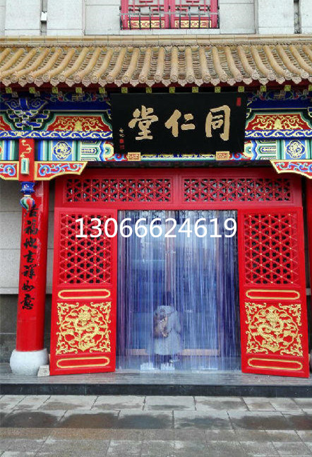 沈陽透視門簾，透視棉門簾廠家