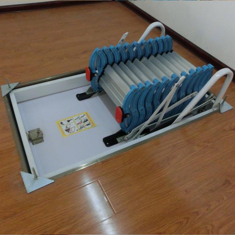 專業(yè)閣樓伸縮樓梯廠家 家用伸縮樓梯 青島閣樓樓梯價格