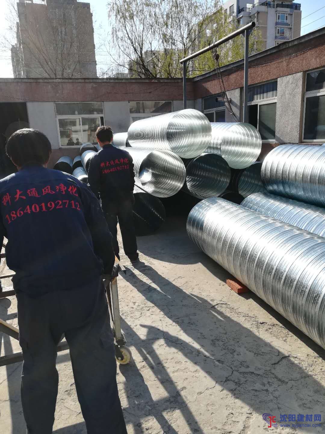 沈陽沈北渾南遼中廠房通風(fēng)除塵排煙風(fēng)管加工安裝