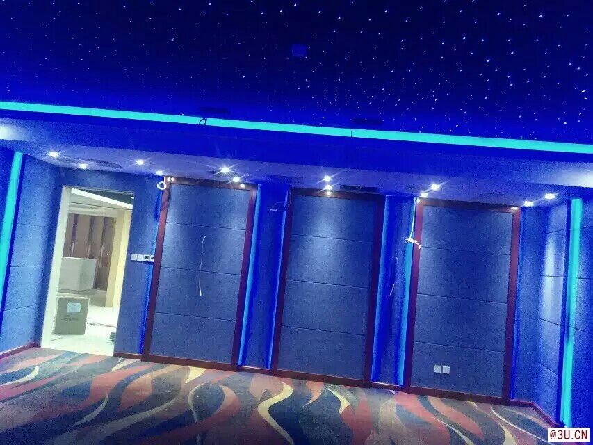 浙江寧波臥室客廳夢(mèng)幻吊頂 星空頂  吸音棉 光纖燈吊頂