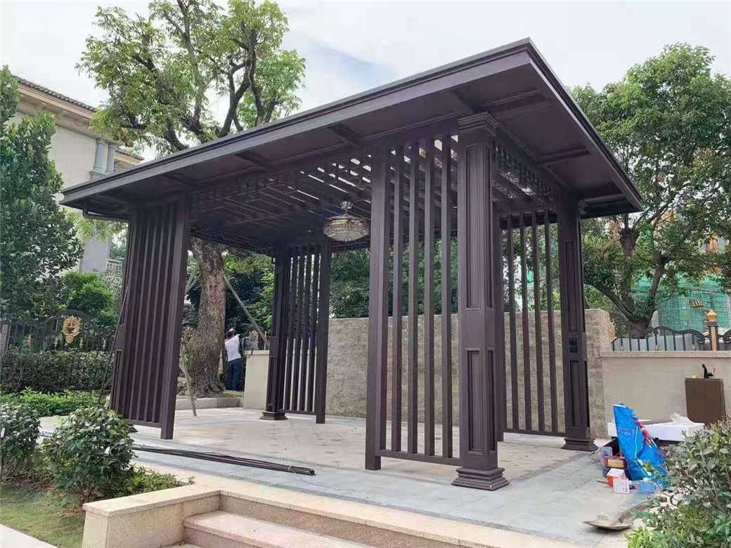 小區(qū)全鋁涼亭廠家，休閑涼亭廠家
