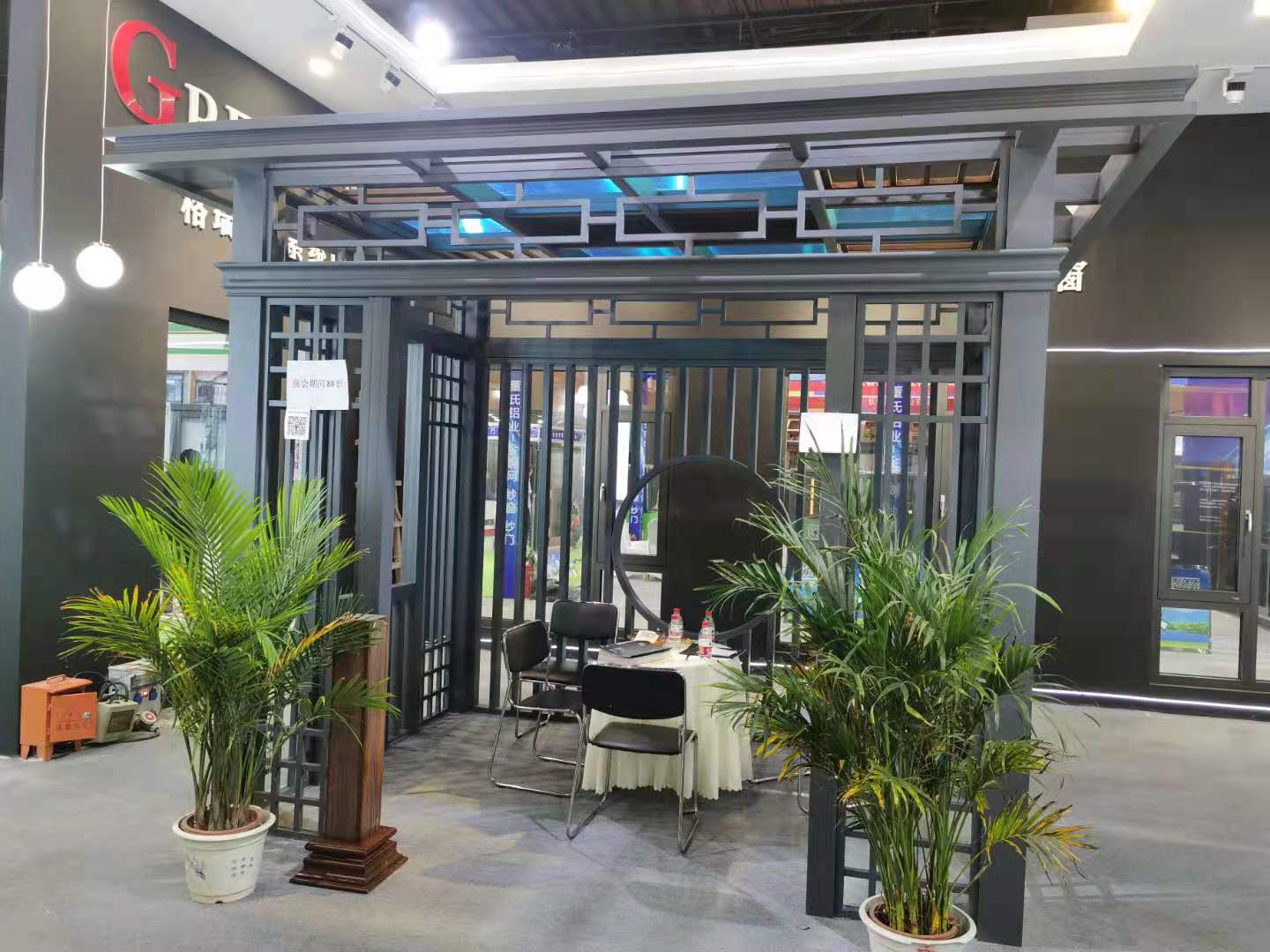 鋁合金涼亭定制，全鋁花架涼亭定制