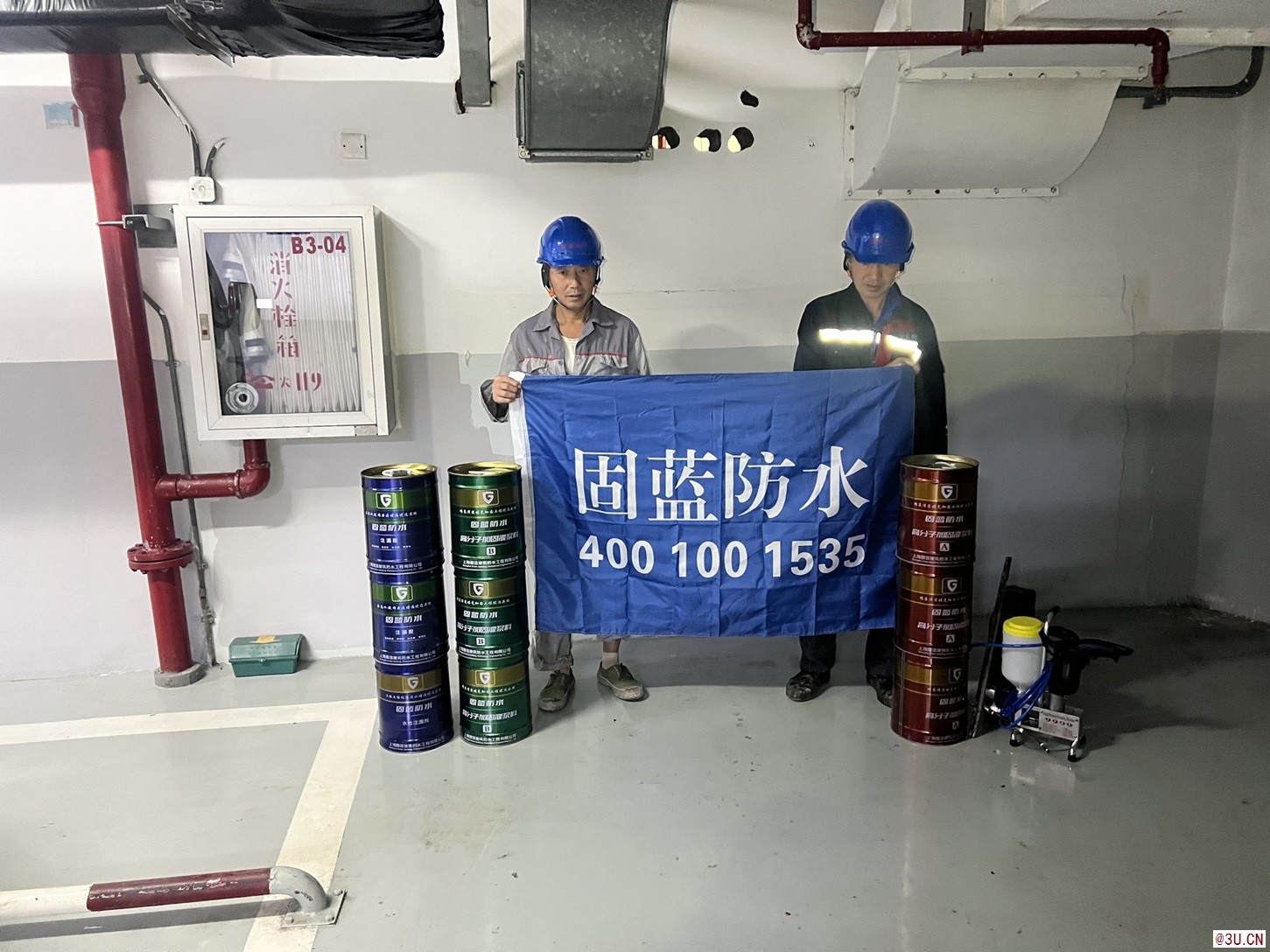 高壓化學(xué)灌漿堵漏公司上海固藍(lán)建筑 注漿防水